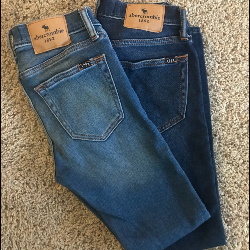 Abercrombie Boys Skinny Jeans SZ 11/12 Slim